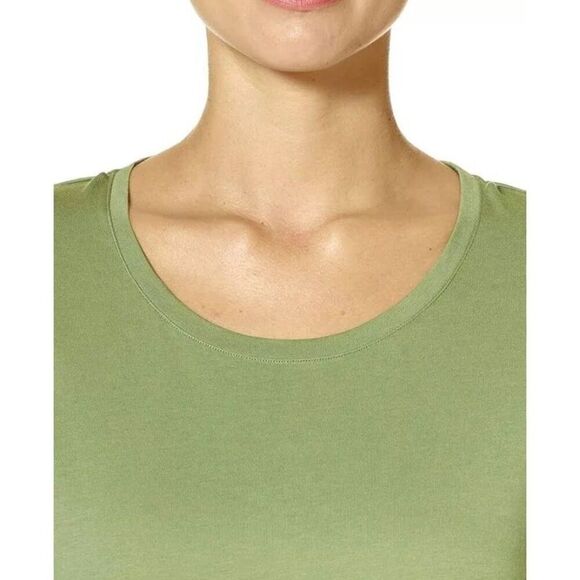 HUE - NWT - L Sz Lg Women’s Crewneck Long Sleeve Pajama Top or Top w/Jeans - Picture 10 of 15